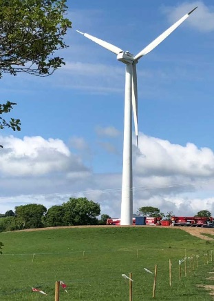 850kw wind turbine in Wales
